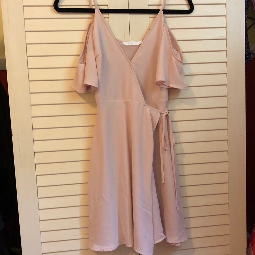 Blush pink dress from Lush